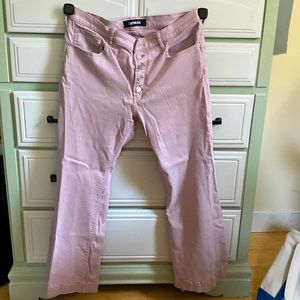 Express Bell Flare, High Rise Pants.